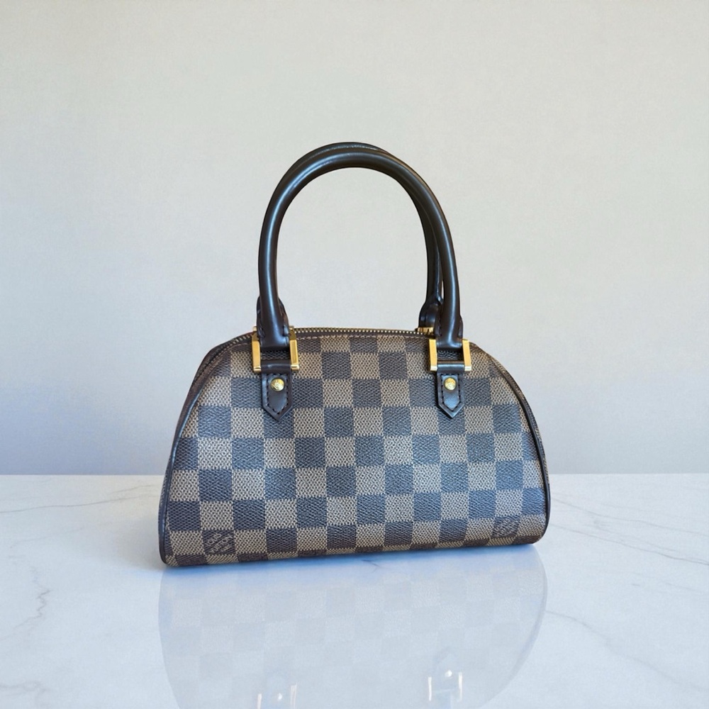 Louis Vuitton Damier Ribiera mini with garment bag cute bag for going out dinner